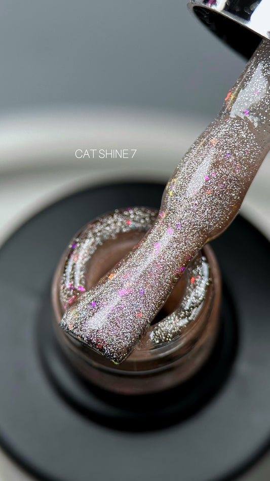 Saga Cat Shine #11 : Gel yeux de chat brun mystique, 9 ml