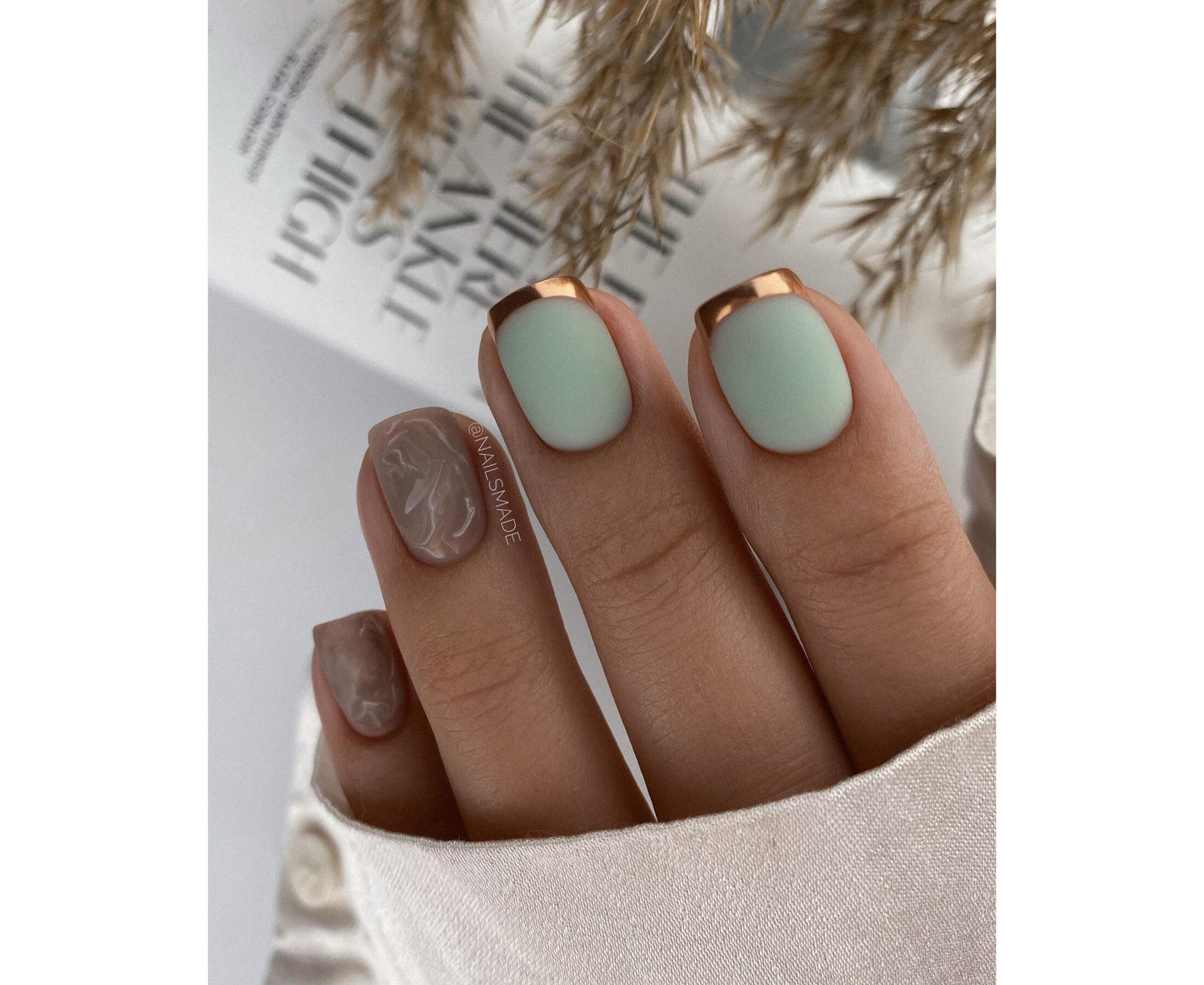 HELLO Tint Base, MATCHA – Dusty Mint Elastic Base, 15ml