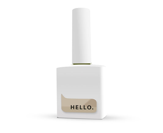 HEY.LOVE Gel Polish, ON – Cool White Pigmented Gel, 15ml