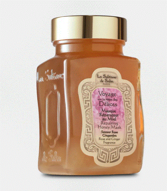 Repairing Honey Mask La Sultane de Saba Rose and Ginger Fragrance,100ml