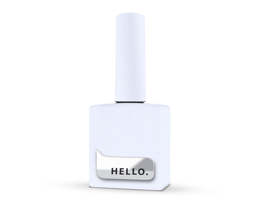HELLO Tint Base, SODA – White Shimmer Tinted Base, 15ml