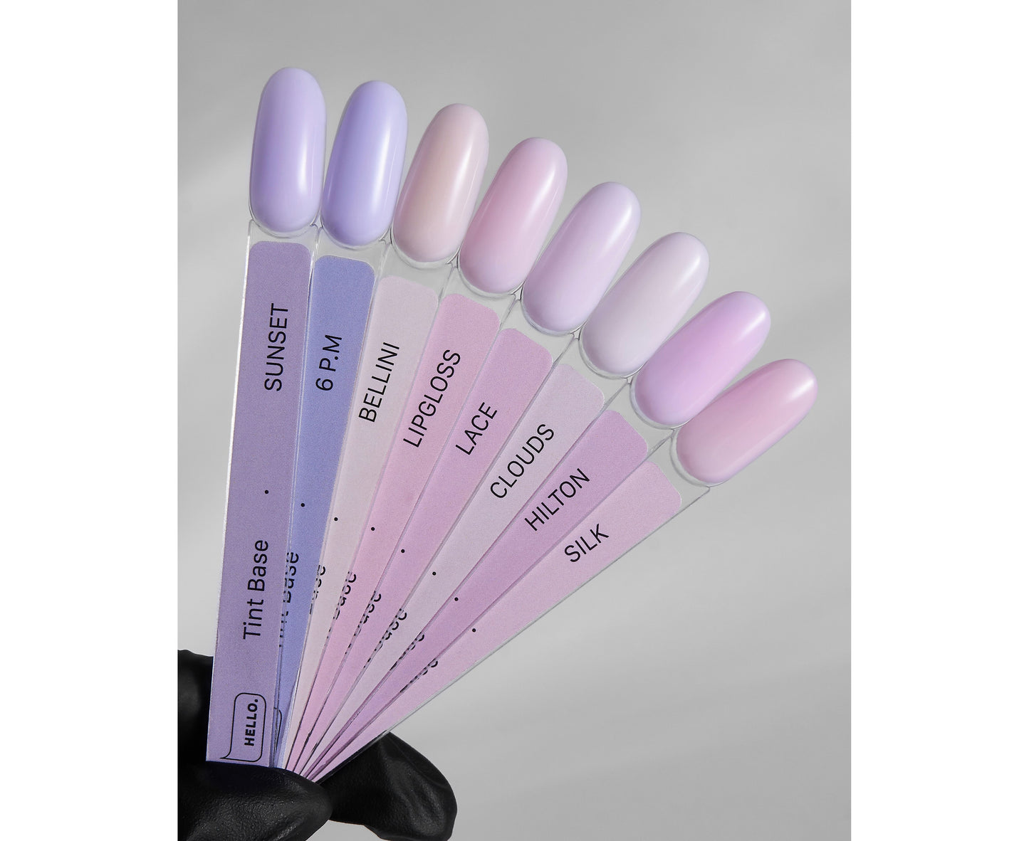 HELLO Tint Base, SILK – Smoky Pink Elastic Tint Base Gel, 15ml