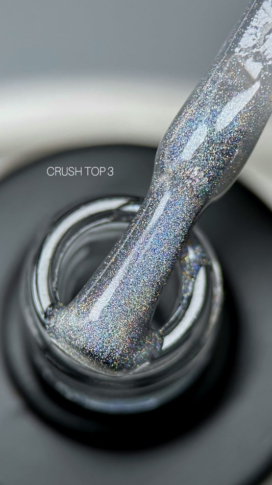Saga Professional Crush Top #03 No Wipe Top Coat