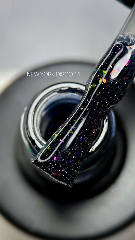 Saga Reflective Gel Polish NY Disco #11 Rich Blue, 9 ml