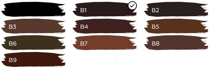 Pigment for permanent eyebrow makeup Tinel B1 Black Ice, 10ml