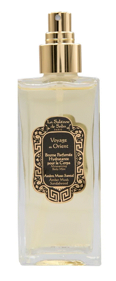 Moisturizing Body Mist Amber Musk Sandalwood