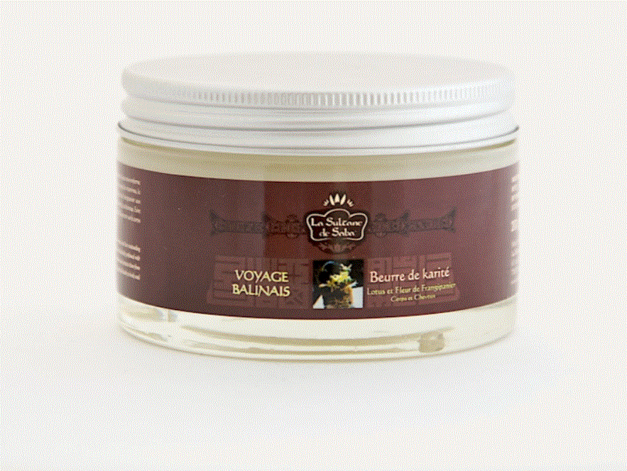 Massage Candle Lotus Frangipani Flower