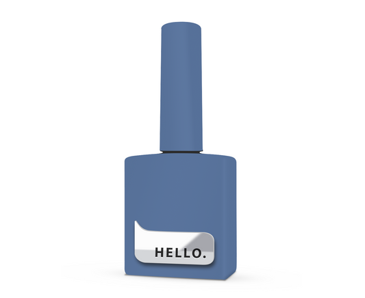 Base teintée HELLO, DENIM – Gel de base teinté denim classique, 15 ml
