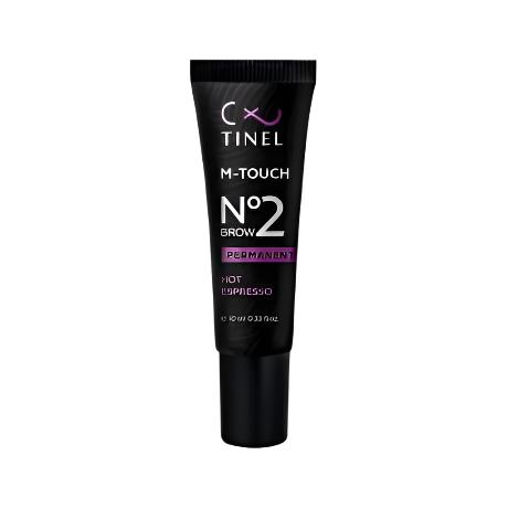 Pigment for permanent eyebrow makeup Tinel  M-Touch №2 Hot espresso, 10ml