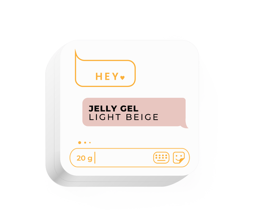 Gelée sculptante HEYLOVE, BEIGE CLAIR – Gelée sculptante beige clair, 20 g