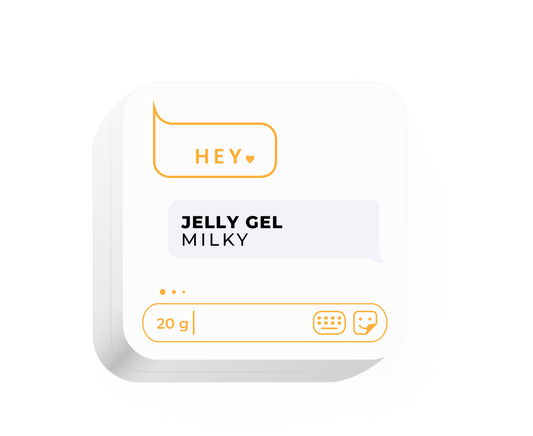 HEYLOVE Jelly Gel, MILKY – Milky Sculpting Jelly Gel, 20g