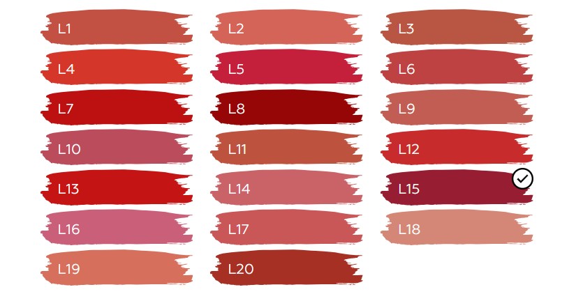 L15 "Cherry wine" Tinel 10ml Pigment for permanent makeup