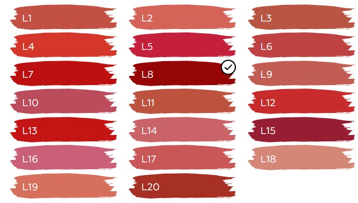 L8 "Pink Glamor" Tinel 10ml Pigment for permanent makeup