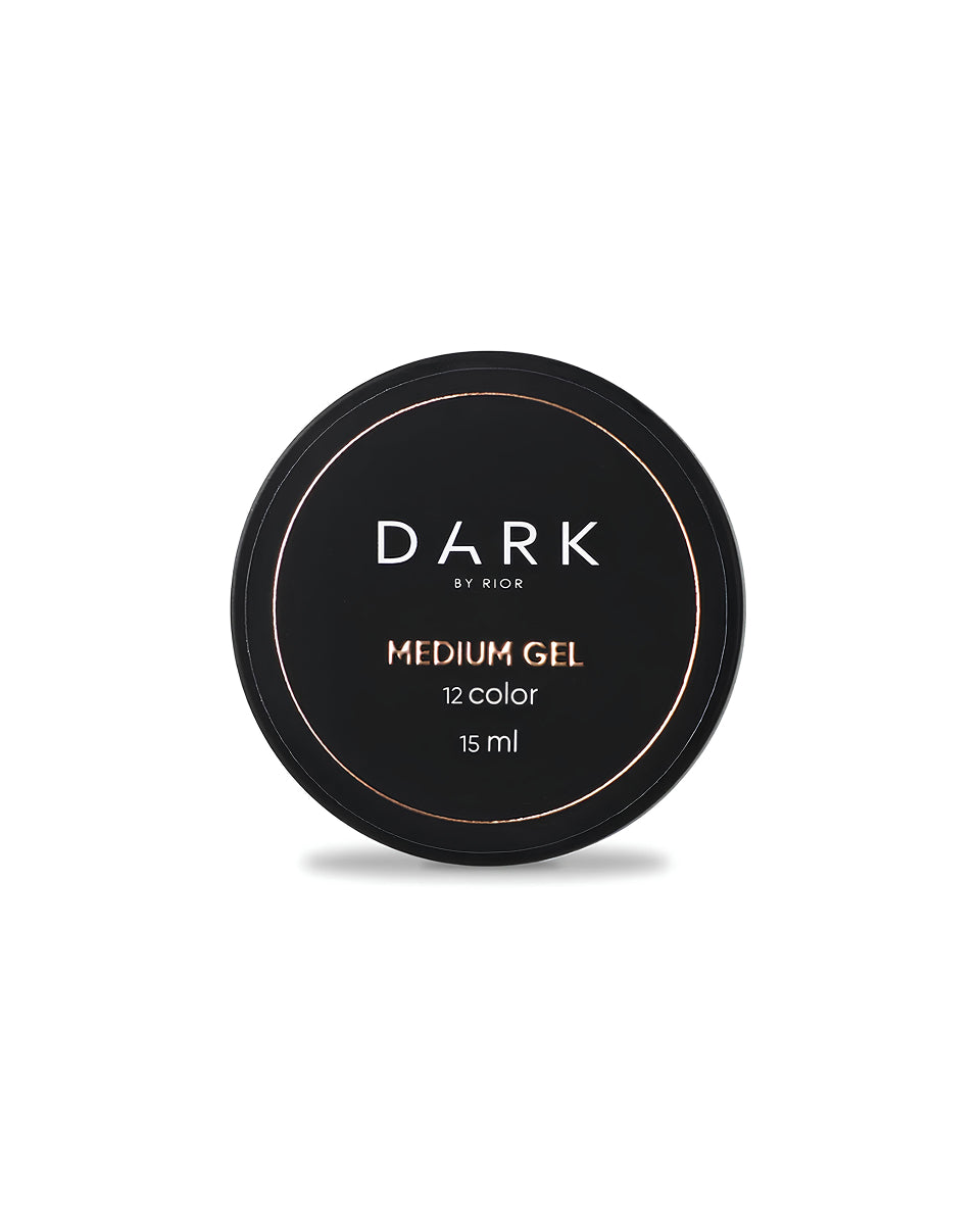 DARK Medium Gel №12, 15 ml (No Brush)