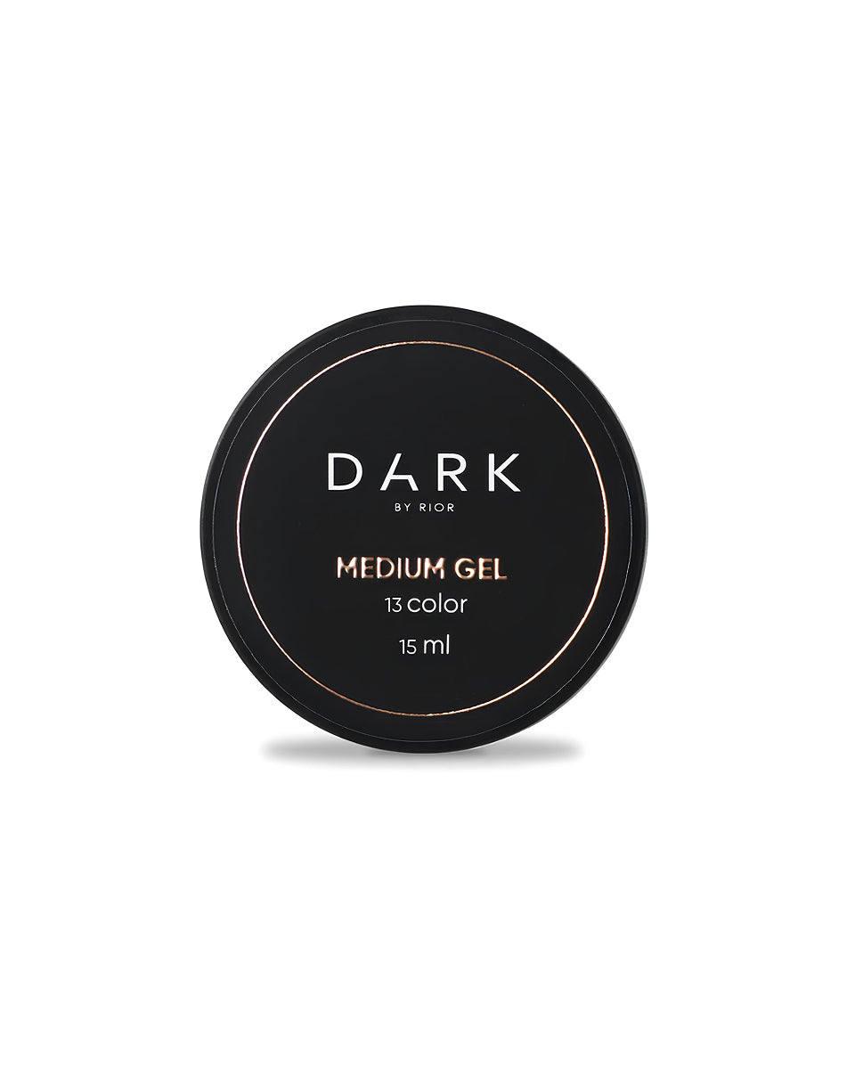 DARK Medium Gel №13, 15 ml (No Brush)