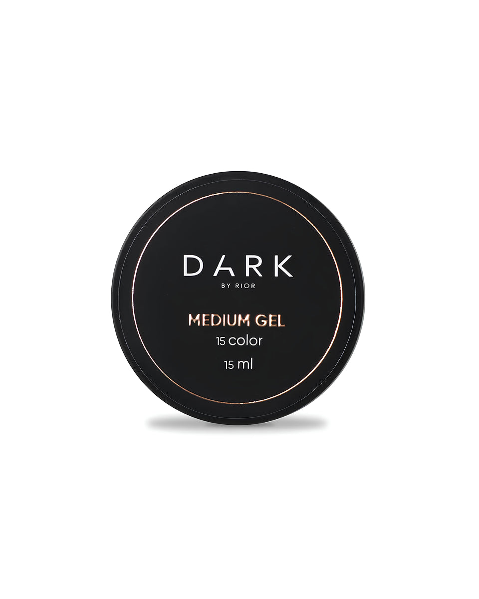 DARK Medium Gel №15, 15 ml (No Brush)
