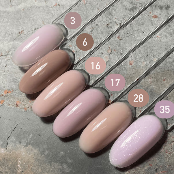 DARK Medium Gel №17, 15 ml (No Brush)