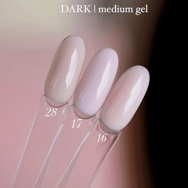 DARK Medium Gel №17, 15 ml (No Brush)