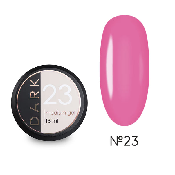 DARK Medium Gel №23, 15 ml (No Brush)