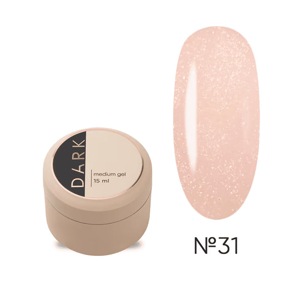 DARK Medium Gel №31, 15 ml (No Brush)