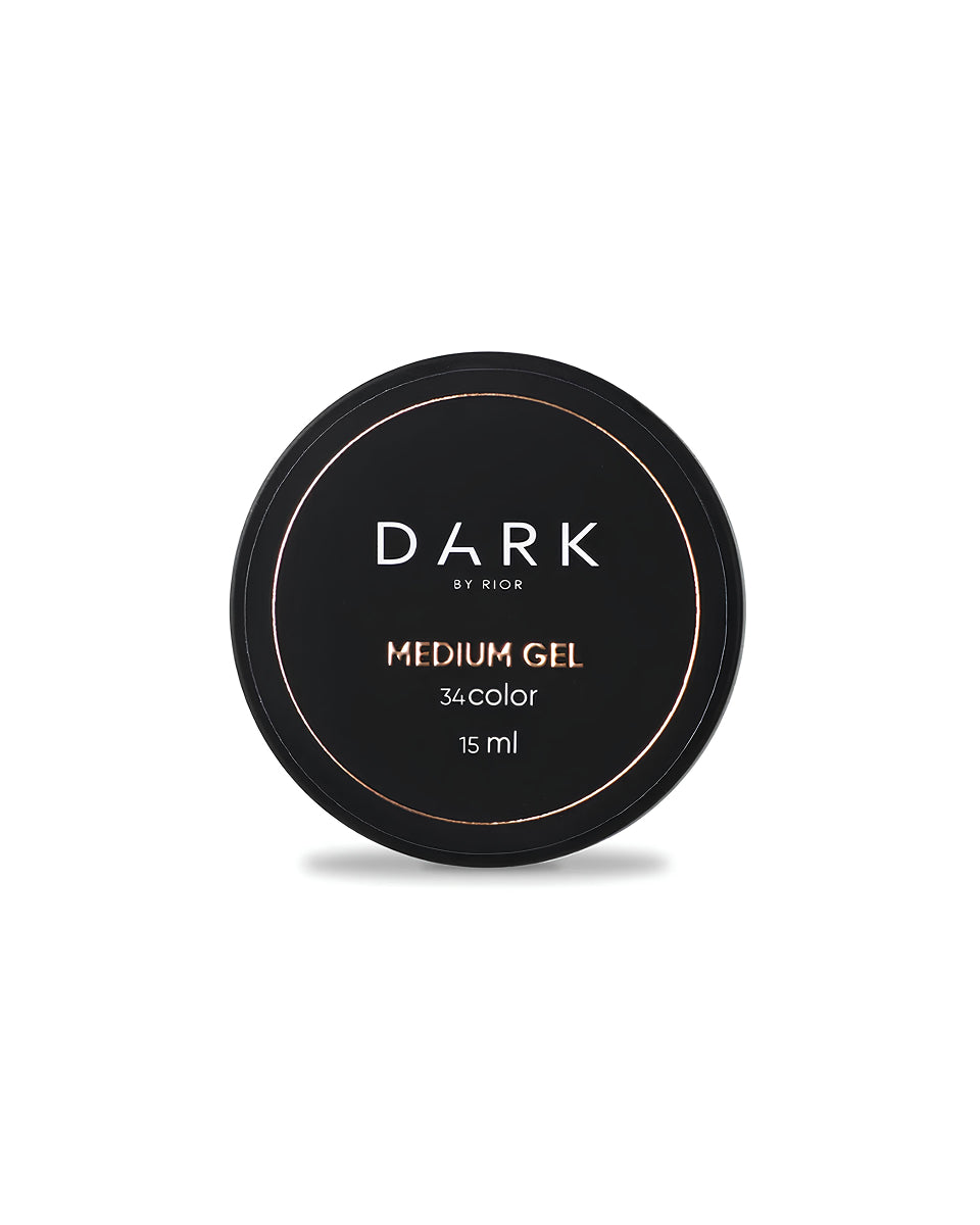 DARK Medium Gel №34, 15 ml (No Brush)
