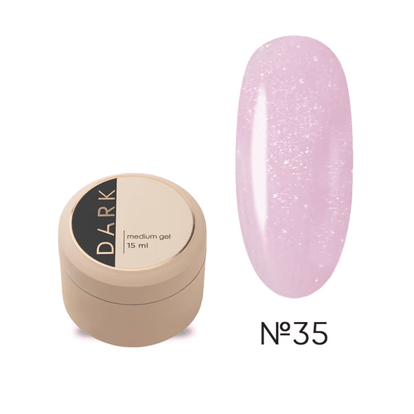 DARK Medium Gel №35, 15 ml (No Brush)