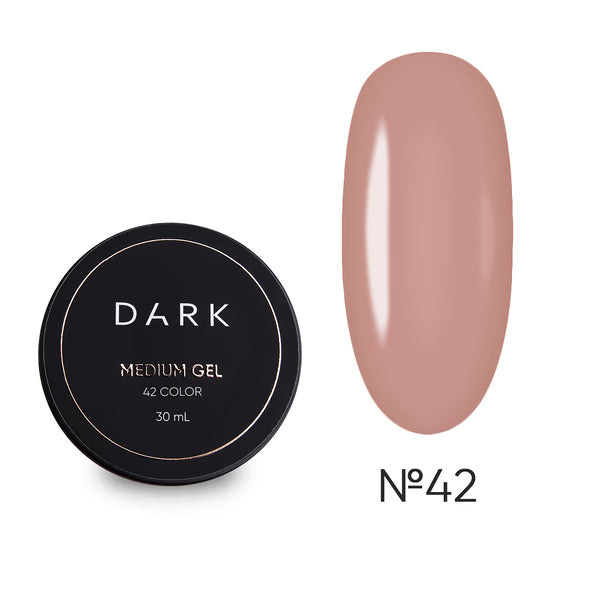 DARK Medium Gel №42, 15 ml (No Brush)