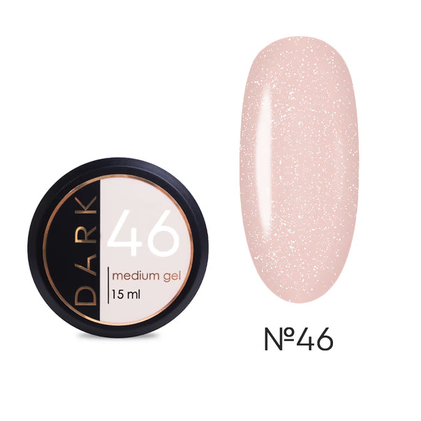 DARK Medium Gel №46, 15 ml (No Brush)