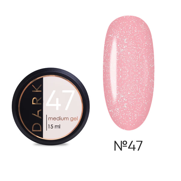 DARK Medium Gel №47, 15 ml (No Brush)