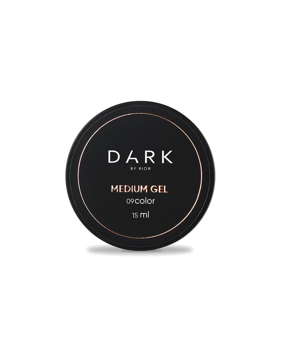 DARK Medium Gel №9, 15 ml (No Brush)