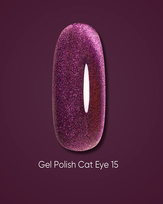 DARK Cat Eye Gel Polish 15, 6 ml
