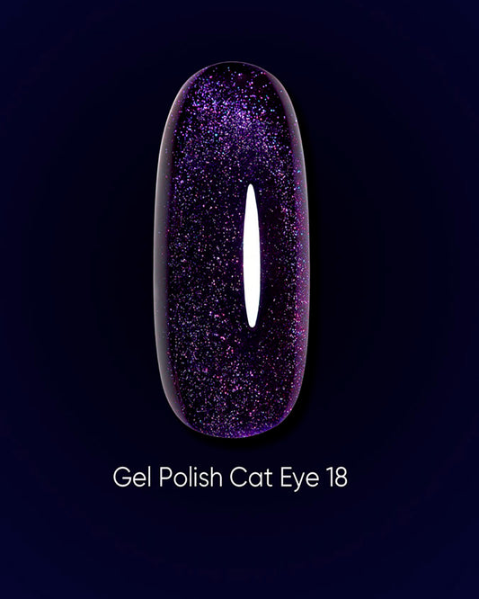 DARK Cat Eye Gel Polish 18, 6 ml