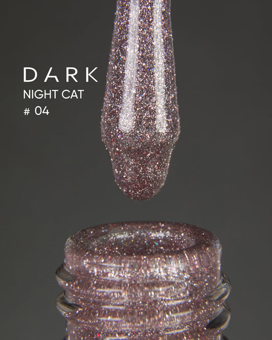 DARK Night Cat Gel Polish 04, 10 ml