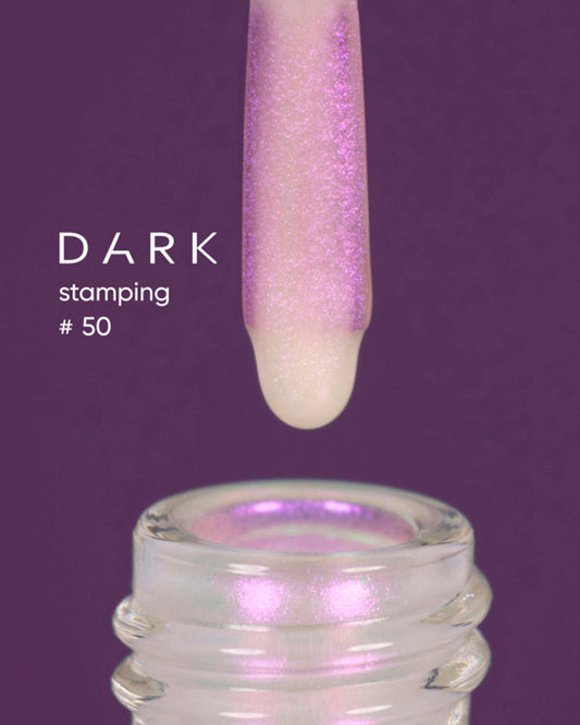 DARK Stamping Polish #50 Purple Chameleon, 10 ml