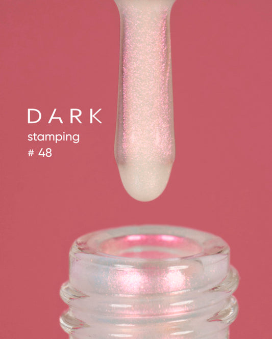 DARK Stamping Polish #48 Pink Chameleon, 10 ml