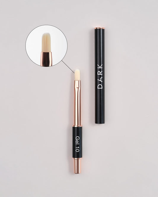 DARK Gel Brush (10mm) – Professional Nail Brush, 1pc