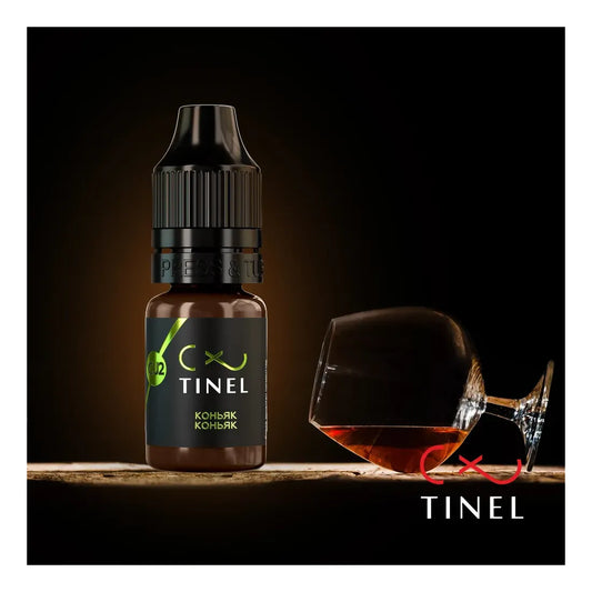 Pigment for permanent eyebrow cover up Tinel CU2 Cognac, 5ml