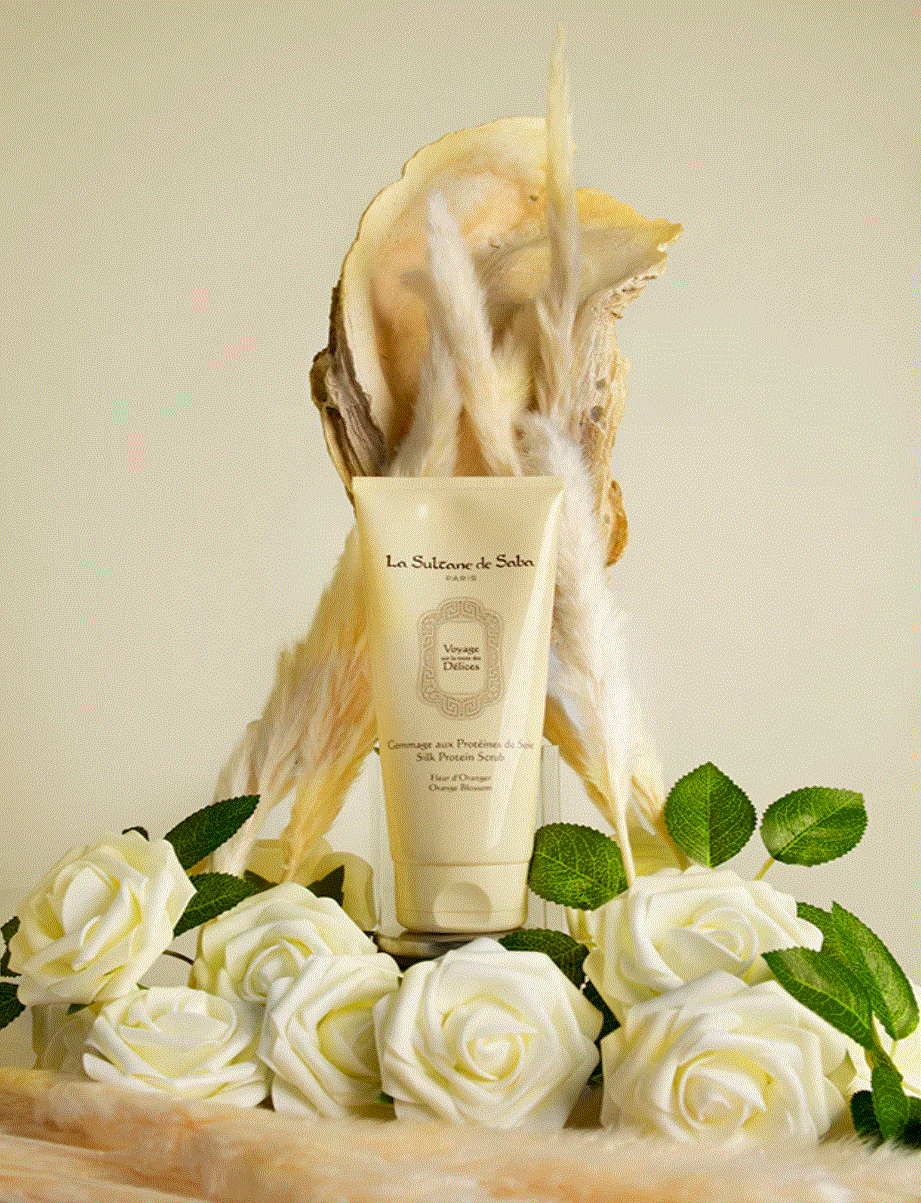 Silk Protein Scrub Orange Blossom-200ml