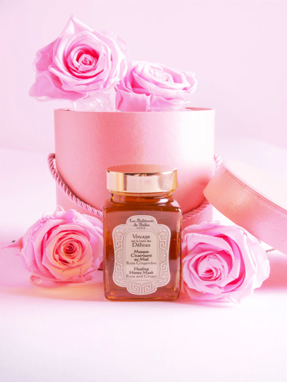 Repairing Honey Mask La Sultane de Saba Rose and Ginger Fragrance,100ml
