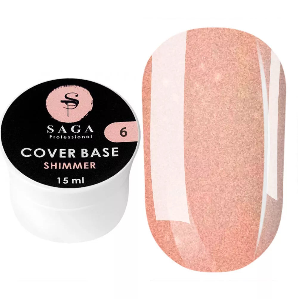 Saga Professional Base Shimmer #06, 15 ml