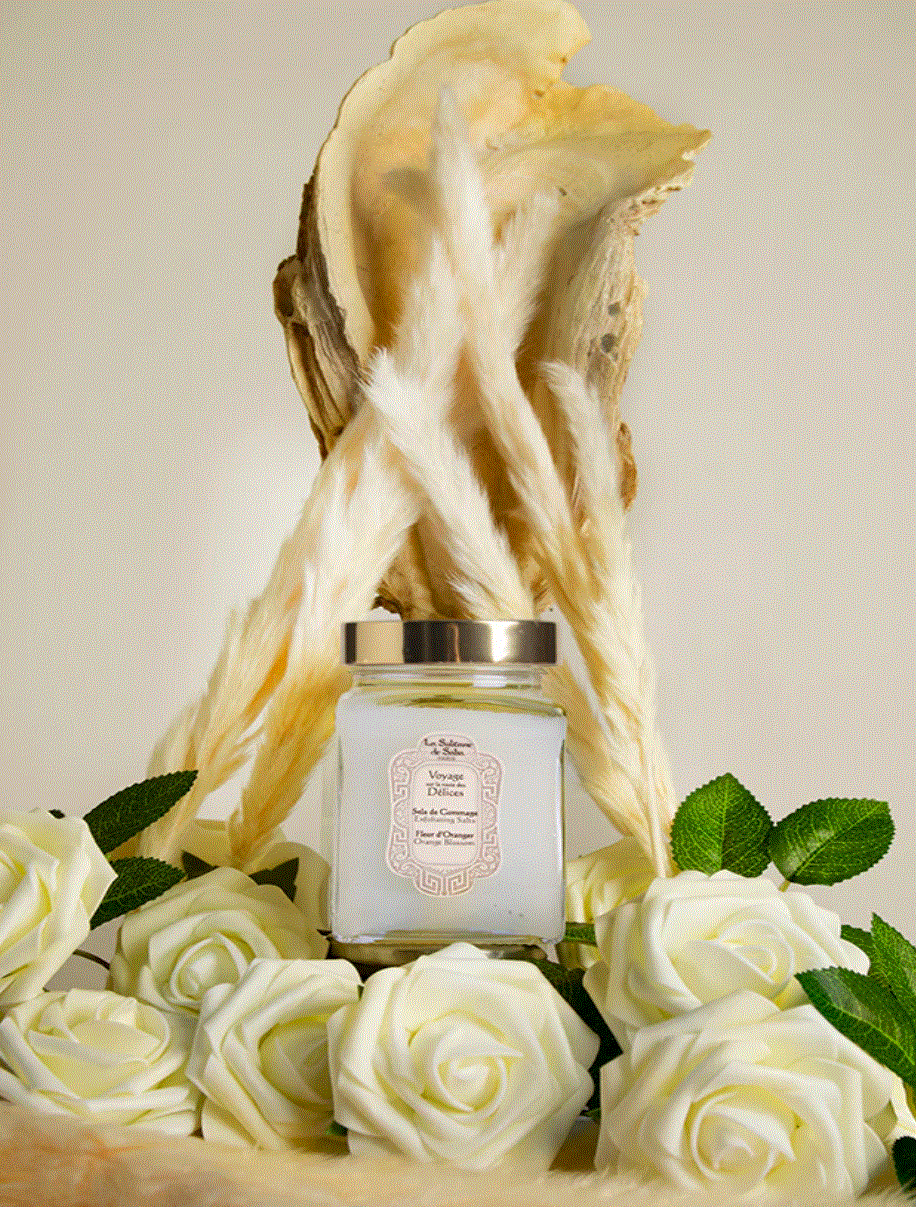 Exfoliating Salts Orange Blossom-300g