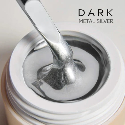 DARK Silver Metal Gel Paint, 5 g
