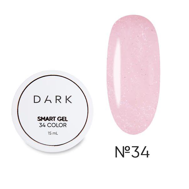DARK Smart Builder Gel 34, 15 ml