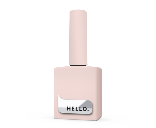 HELLO Flow Base, TRUE – Soft Cool Pink Medium-Viscosity Base, 15ml